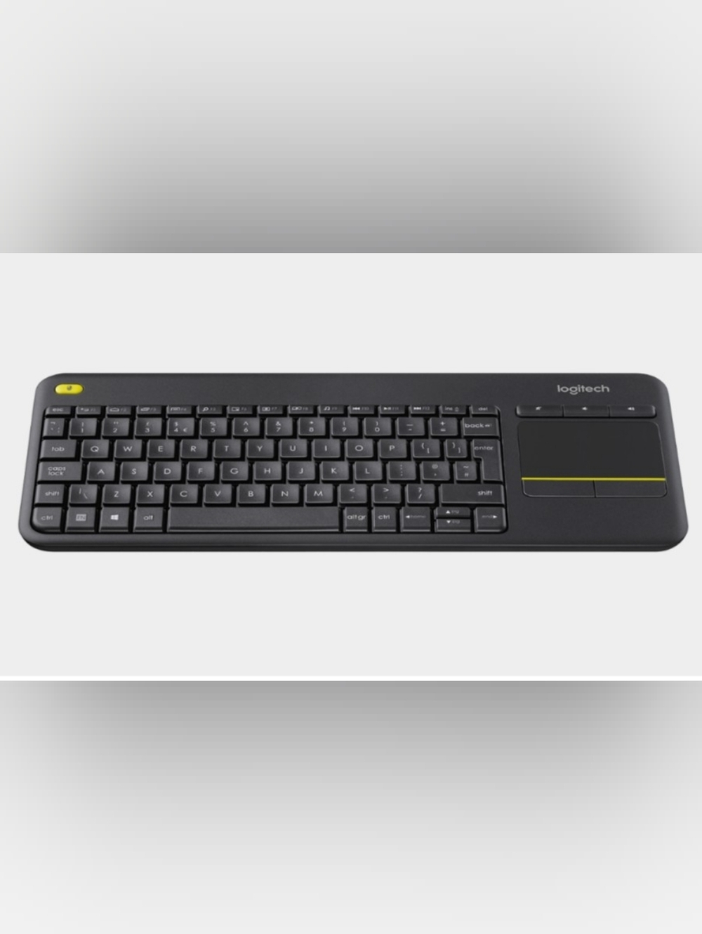 K400 Plus Wireless Touch Keyboard
Relaxed wireless control of your PC connected - Picture 2 of 6